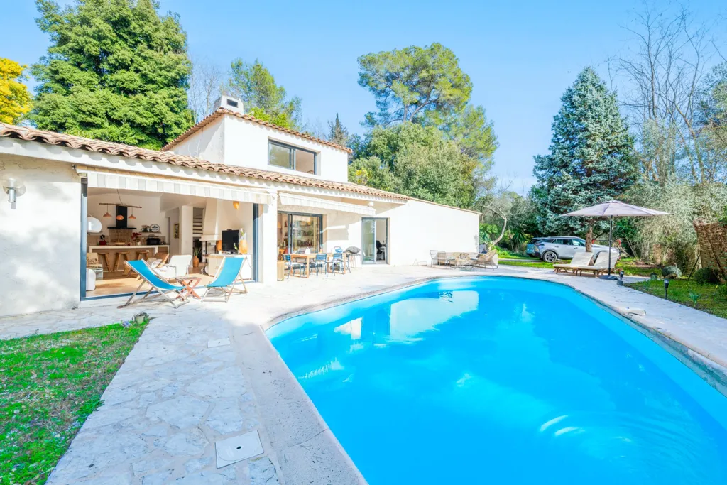 Piscina - Renovated Villa with Pool in Roquefort-les-Pins