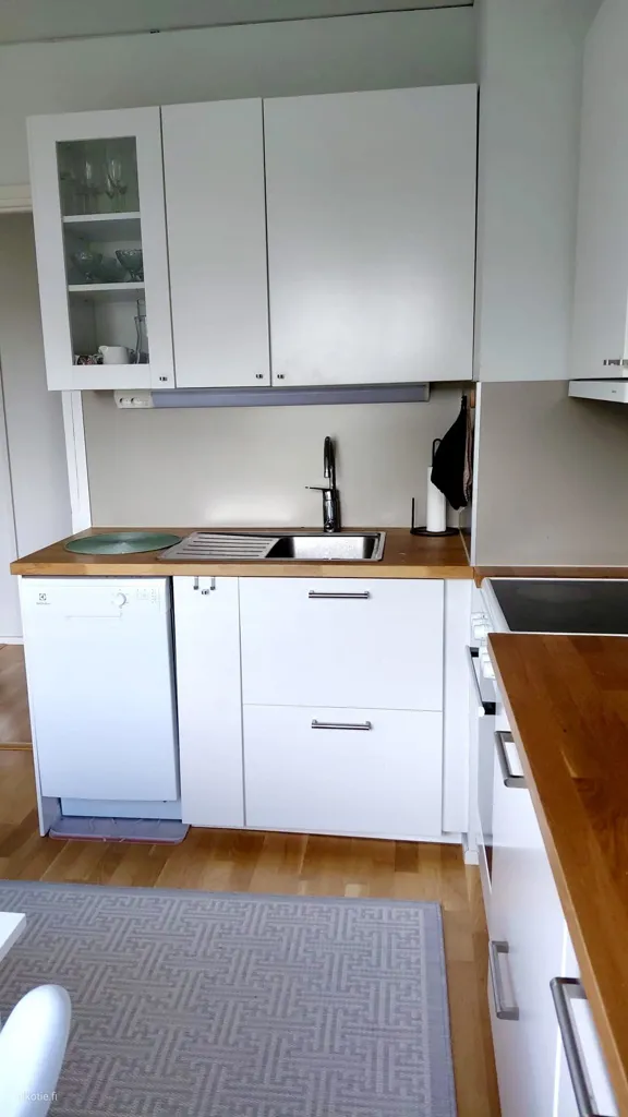 Cucina - Apartment with Balcony in Imatra Centre
