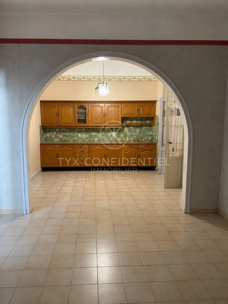 Cucina - City House with Courtyard in Eyragues