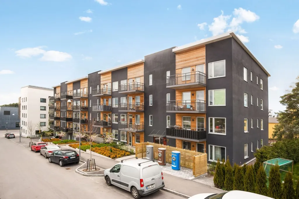 Õhuvaade - Apartment with Balcony in Ursvik, Sundbyberg