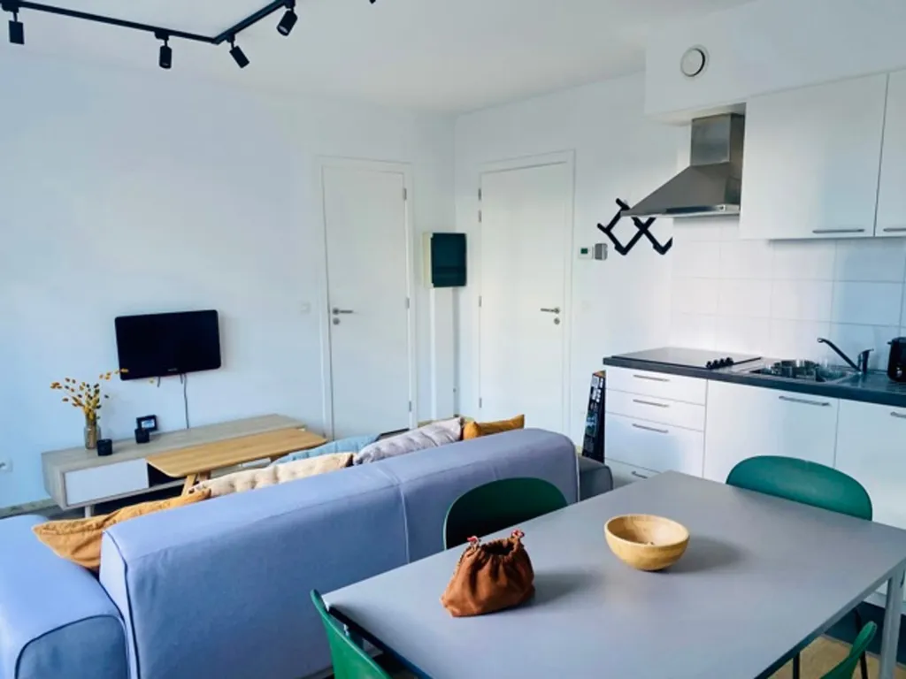 Cuisine - Appartement Meublé avec Terrasse à Bruxelles