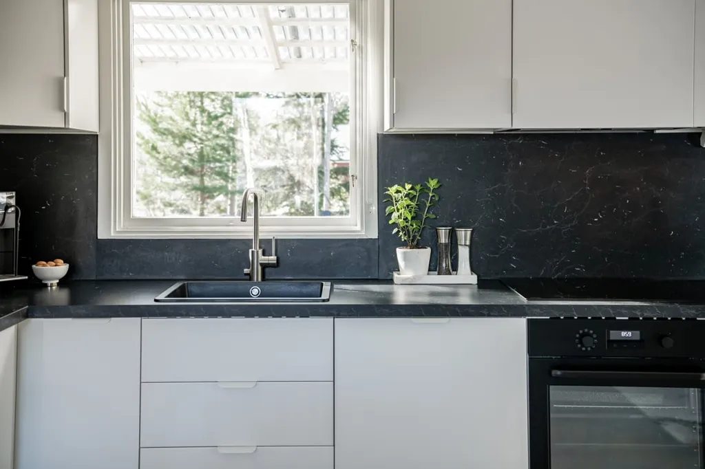 Cuisine - 1-Storey Villa with Sea Access in Söderhamn Archipelago