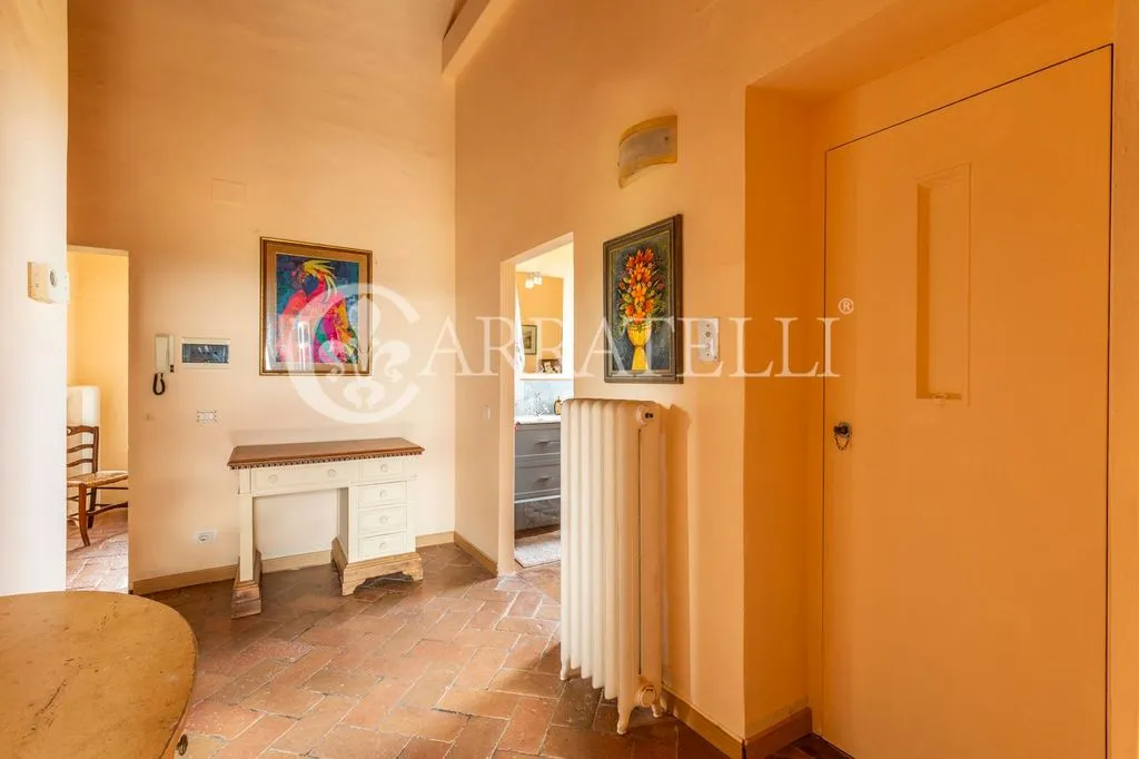 Entrée - Medieval Tower with Panoramic Views in Monteriggioni