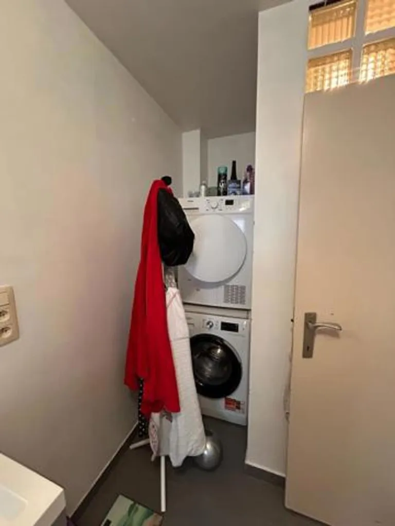 Pesuköök - Spacious Apartment with Terrace in Woluwe-Saint-Lambert