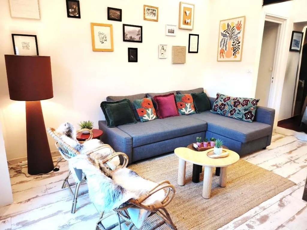 Séjour - Appartement T3 au Calme à Avignon