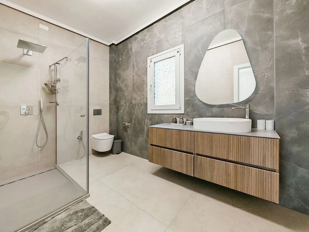 Salles de bain - 9-Bedroom Chalet with Pool in La Capellania