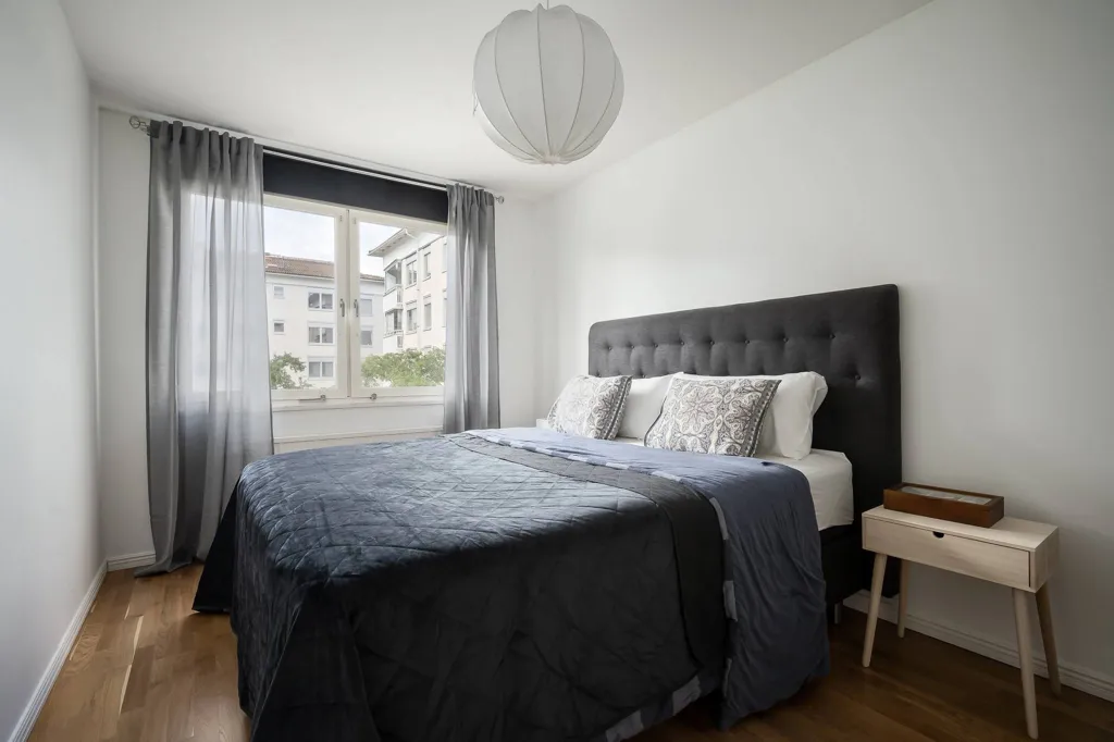 Camere da letto - Well-Planned Two-Bedroom Flat with Garden Access