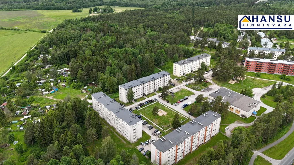 Vue aérienne - Renovated Apartment with Stone House in Ämari