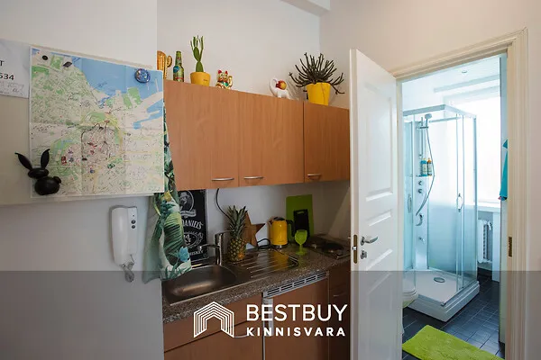 Chambres - Appartement 1 pièces à Tallinn