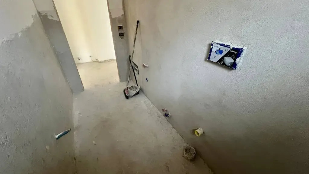 Hallway - Semi-Finished Apartment with Terrace in Fabriano