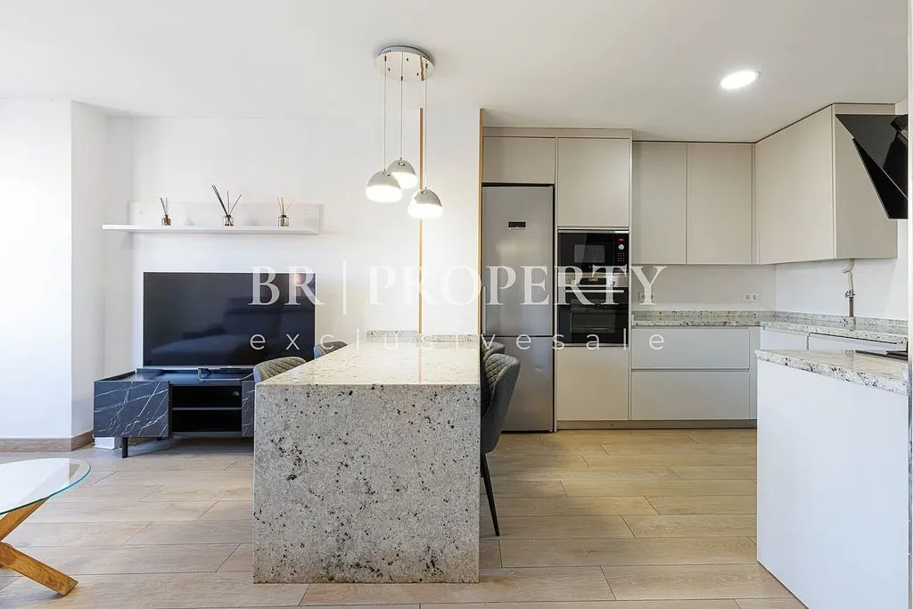 Cuisine - Apartment with Balcony and A/C in El Mercat, Valencia