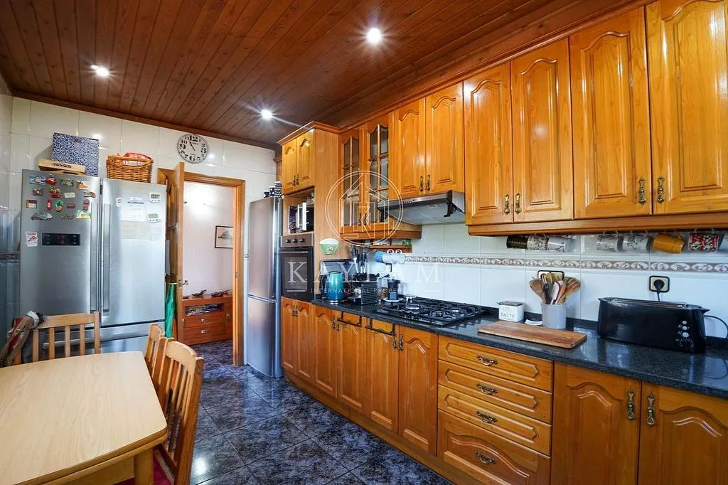 Köök - Rustic Chalet with Pool in Lloret de Mar