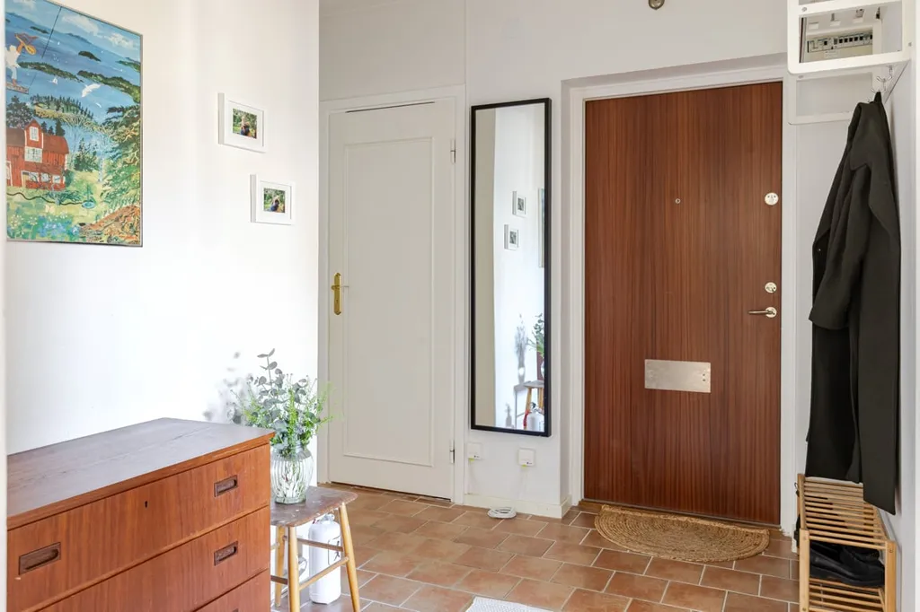 Entrée - Bright Two-Bedroom with Balcony in Kalmar