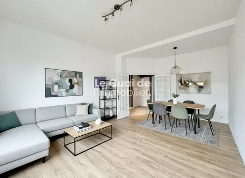Soggiorno - Renovated 2-Bedroom Flat with Balcony in Grenoble