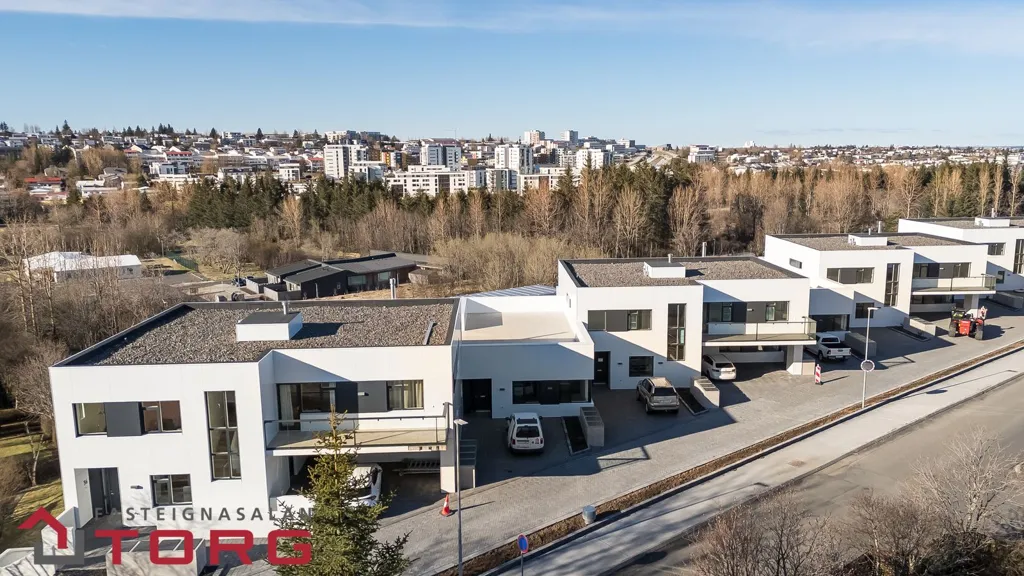 Vue aérienne - Appartement 5 pièces à Reykjavík