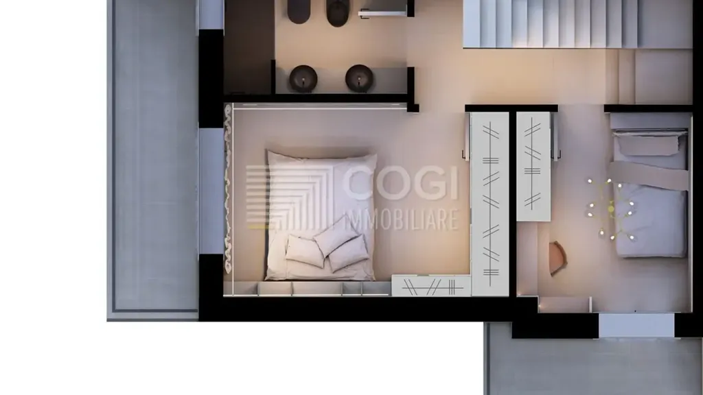 Floor Plan - Terraced House with Garden in Solarolo