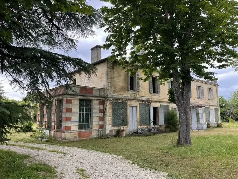 Extérieur - Château à Réaménager avec Parc à Arveyres