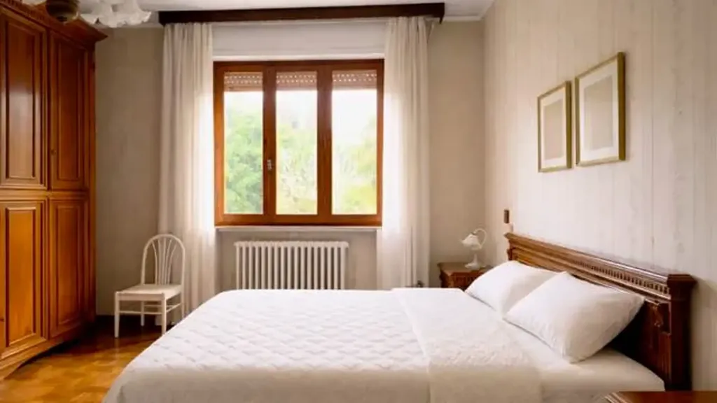 Chambres - Five-Bedroom Apartment with Balcony in Siena
