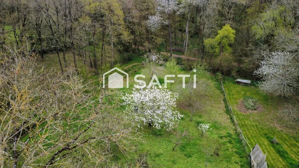 Vista aerea - Villa with Studio and Forest Access in Nouaille-Maupertuis