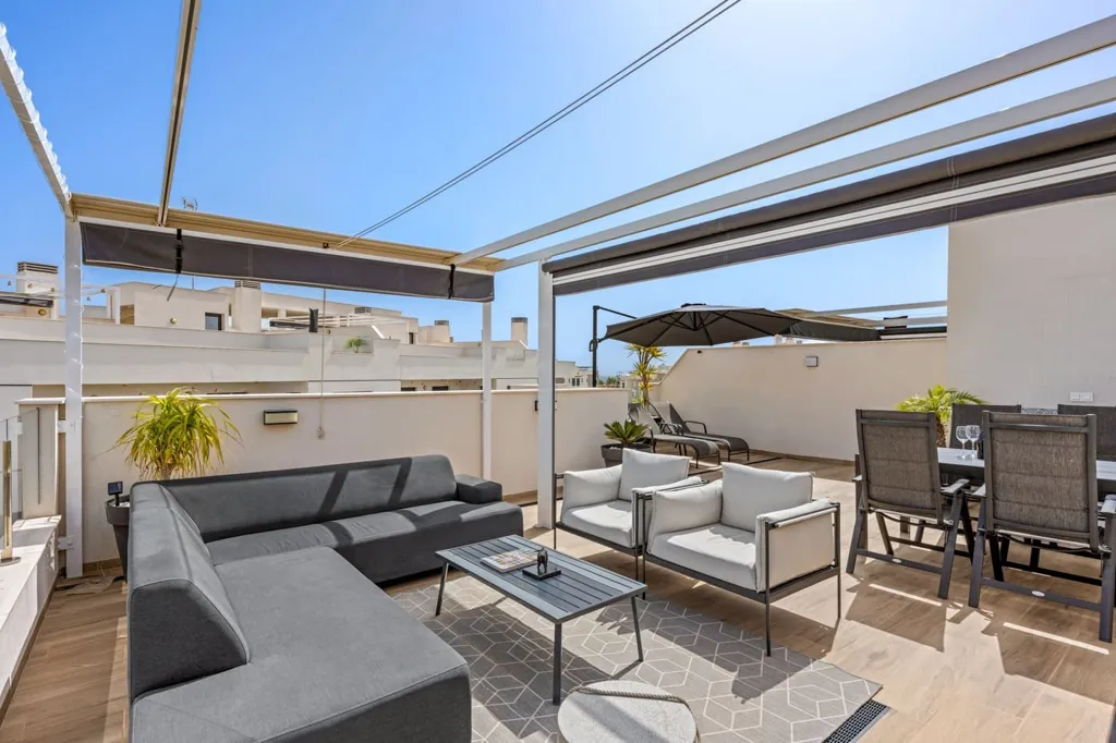 Terrasse - Penthouse with Terrace in Villamartin, Alicante