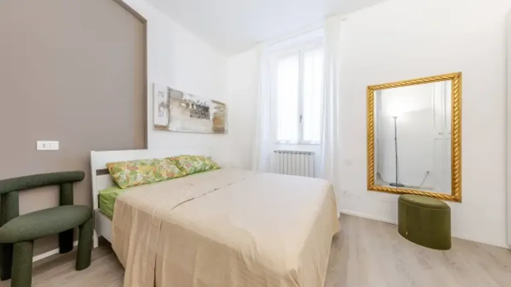 Camere da letto - Rustic-Style Flat with Balcony in Milan