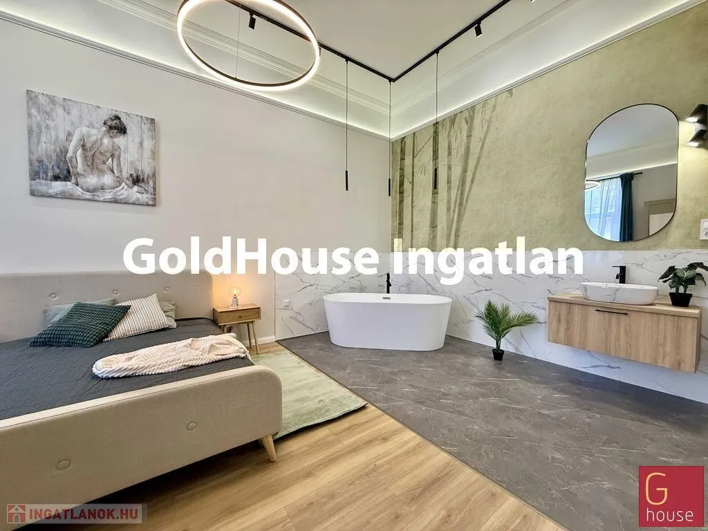 Camere da letto - Modernised Apartment with Balcony in Budapest VIII