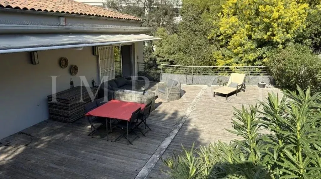 Terrasse - Appartement Luxe avec Terrasse à Cannes