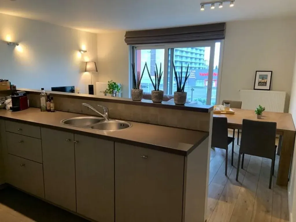 Köök - Luxury Apartment with Terrace in Gent