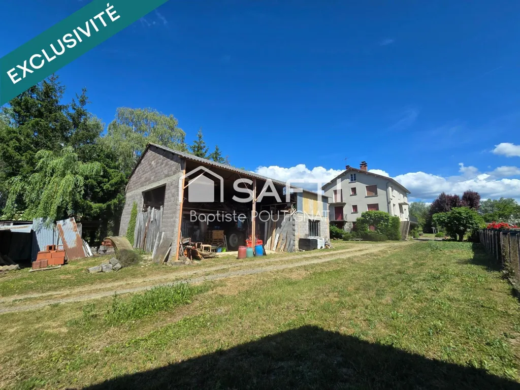 Aed - House with Constructible Land near Ambert Centre