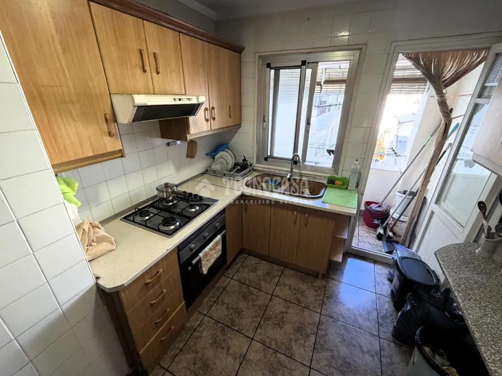 Cuisine - Apartment with Balcony in Aiora