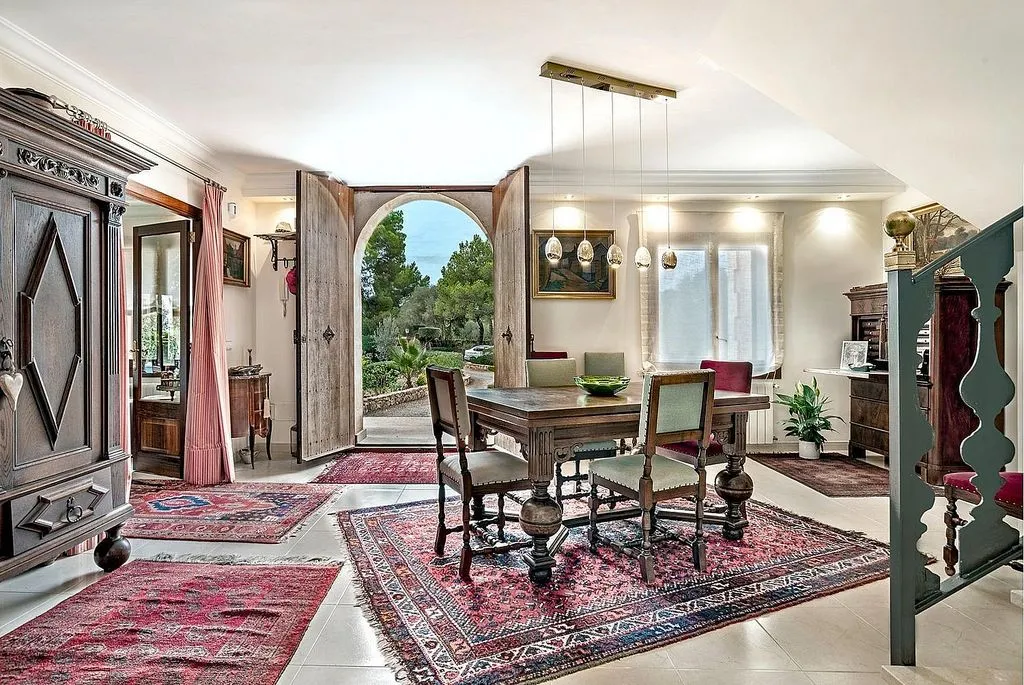 Comedor - Casa independiente con piscina en Puntiró, Palma