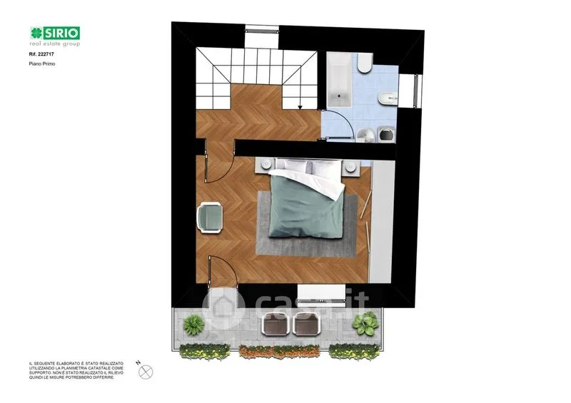 Plan - Villa with Terrace in Tolmezzo