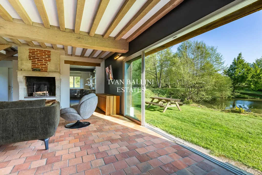 Terrasse - Maison 4 pièces à Pont-l'Évêque