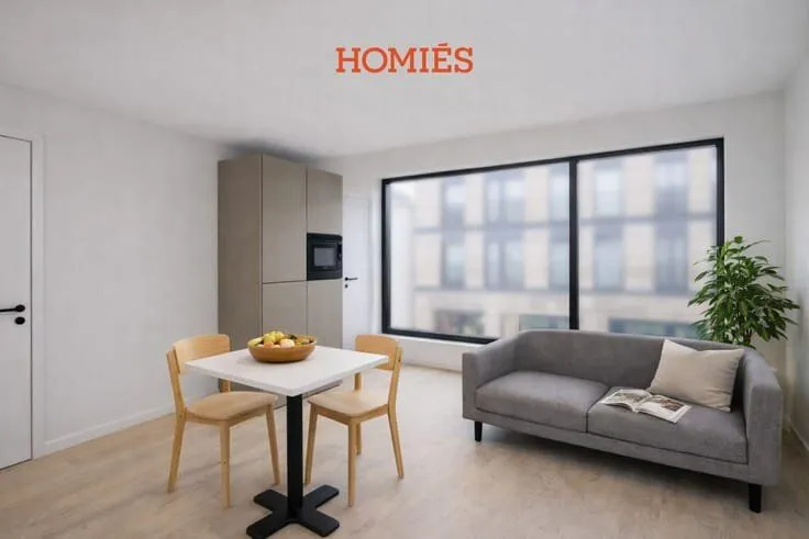 Living Room - Townhouse in Central Leuven