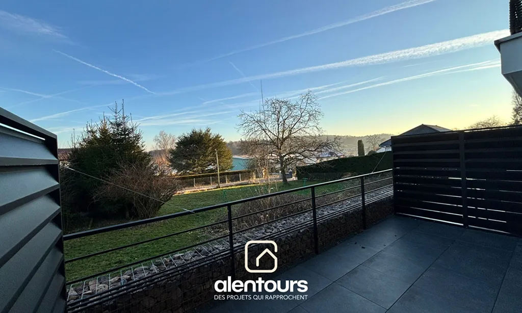 Balcon - Studio avec Terrasse Vue Lac à Chaumousey