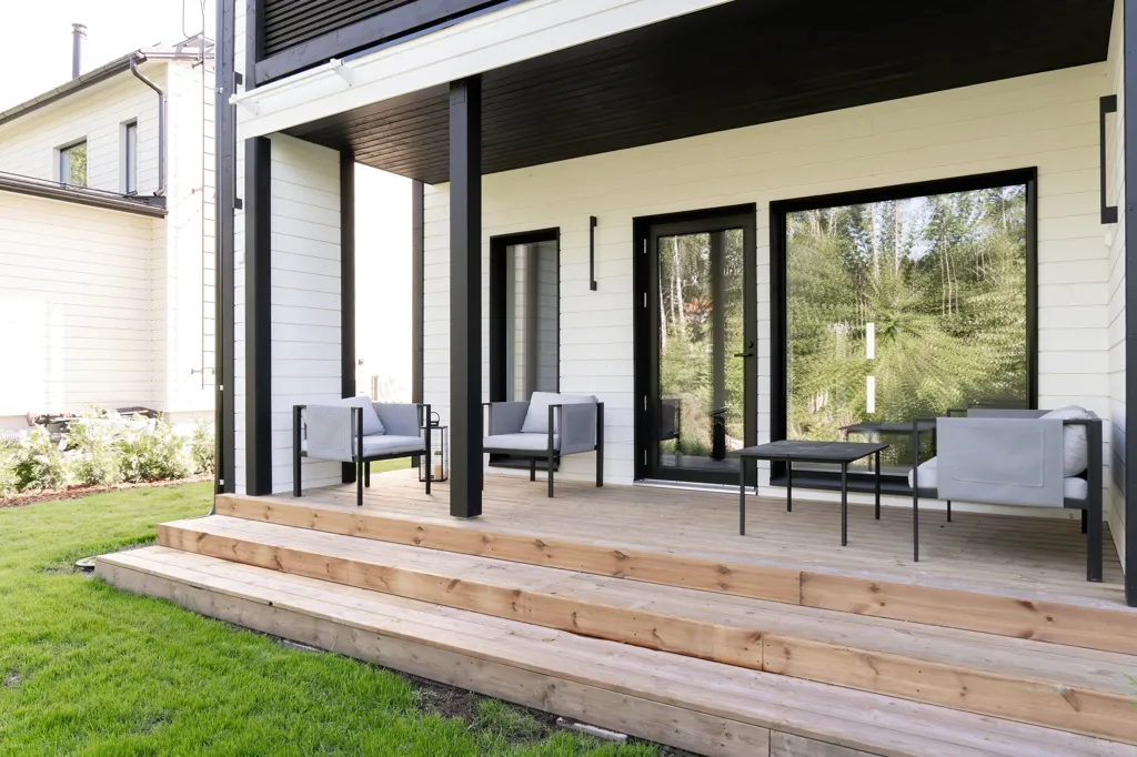 Terrass - Modern Apartment with Balcony in Haikko