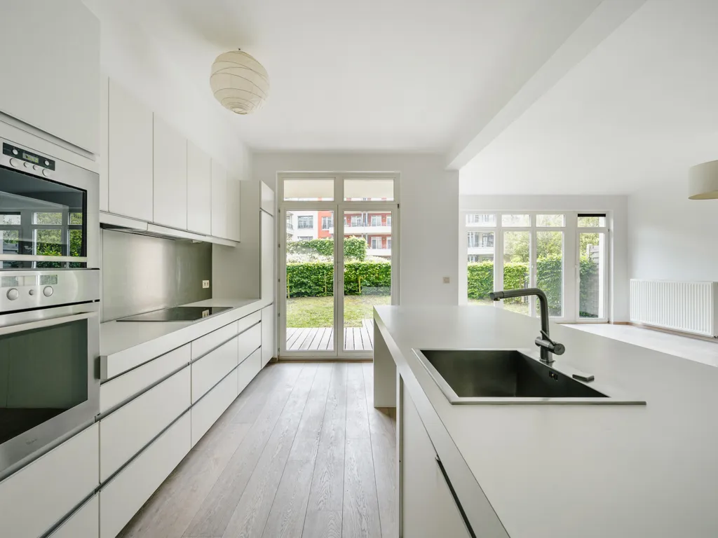 Cuisine - Appartement avec Jardin au Sud-Ouest à Ixelles