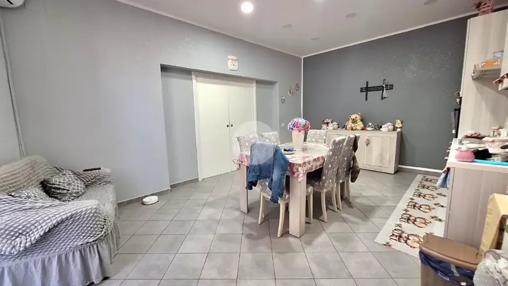 Salle à manger - Rear-Facing Apartment with Balcony in Palermo