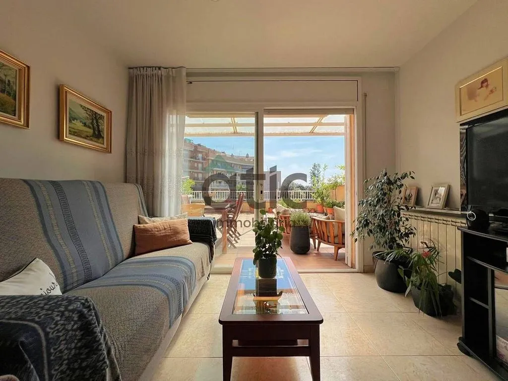 Living Room - Ground Floor Flat with Terrace in Manresa