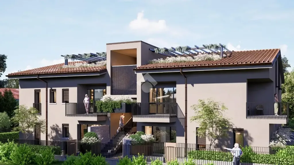 New Apartment with Lake View in Lazise