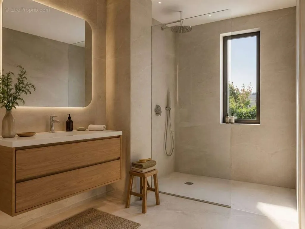 Salles de bain - Appartement avec Terrasse à Champigny-sur-Marne