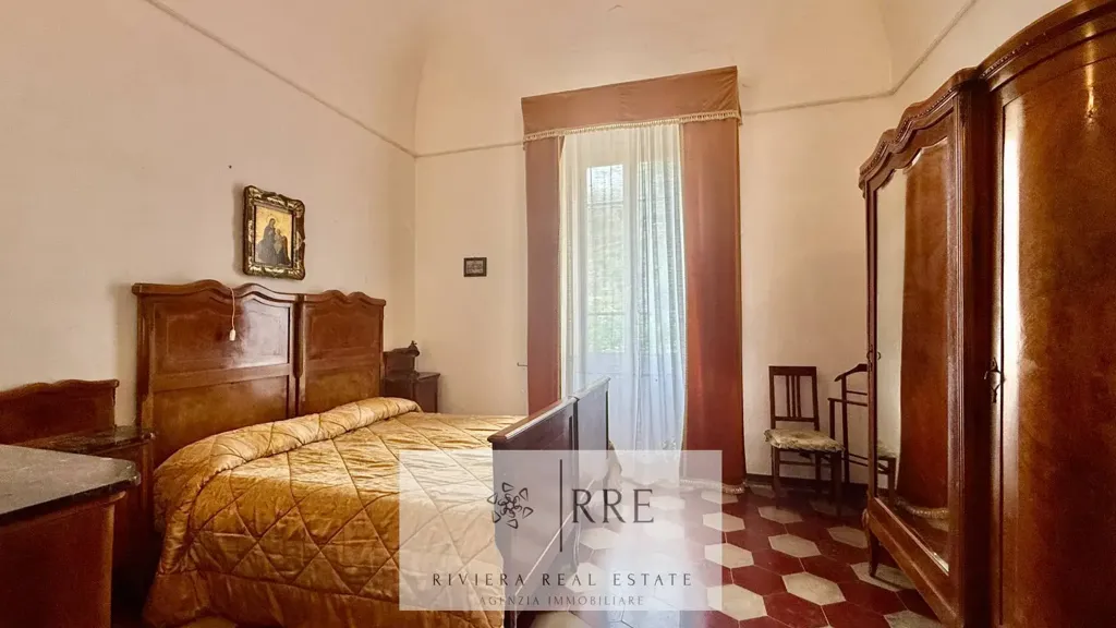 Chambres - Semi-detached House with Sea View in Loano