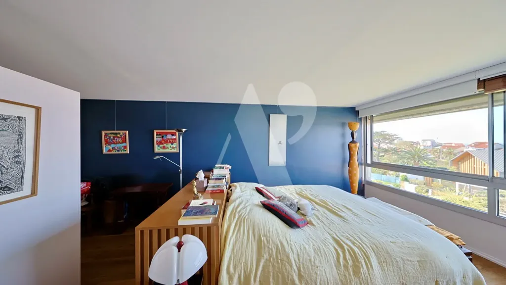 Chambres - Appartement Contemporain avec Vue Océan à Biarritz