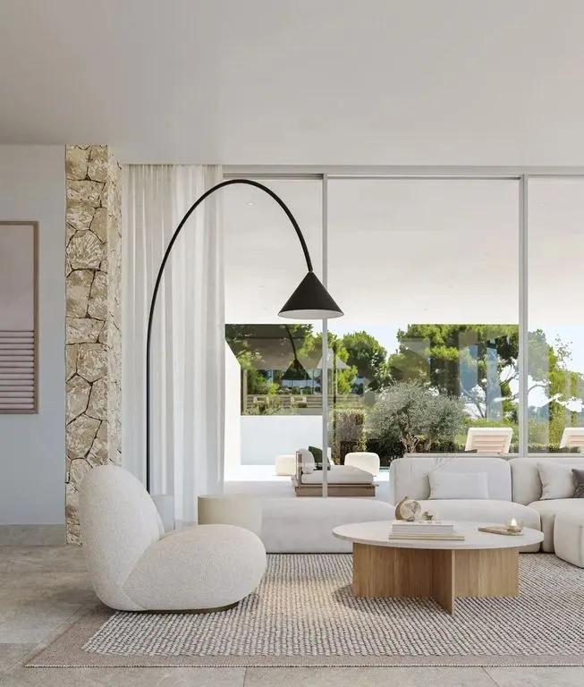 Séjour - Luxury Villa with Sea View in Bendinat