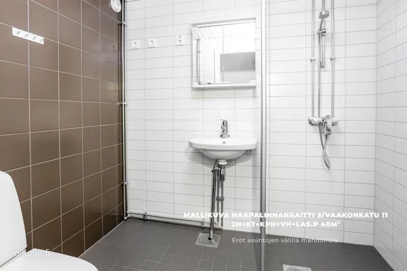 Salles de bain - Apartment with Balcony in Tampere