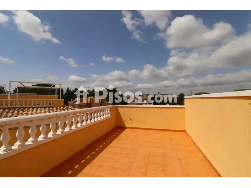 Terrass - East-Facing Semi-Detached House with Pool in Algorfa