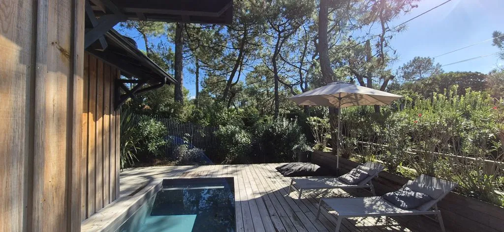 Piscine - Maison Luxueuse avec Piscine à Cap Ferret