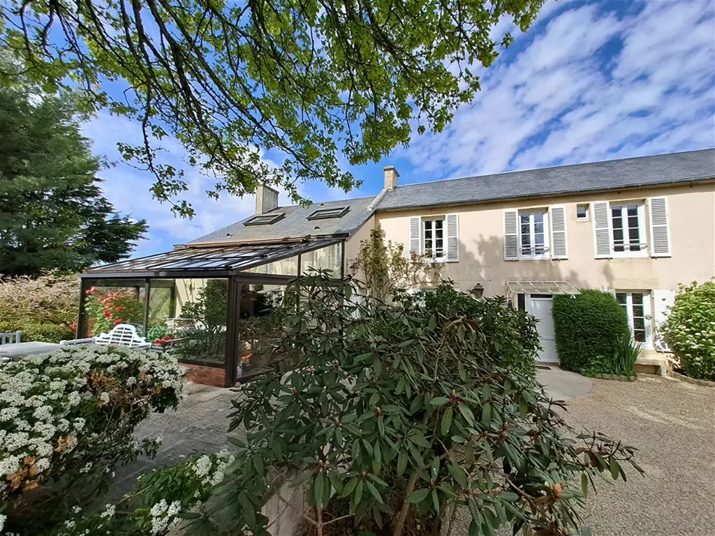 Extérieur - Longère en Pierre avec Jardin à Nonant