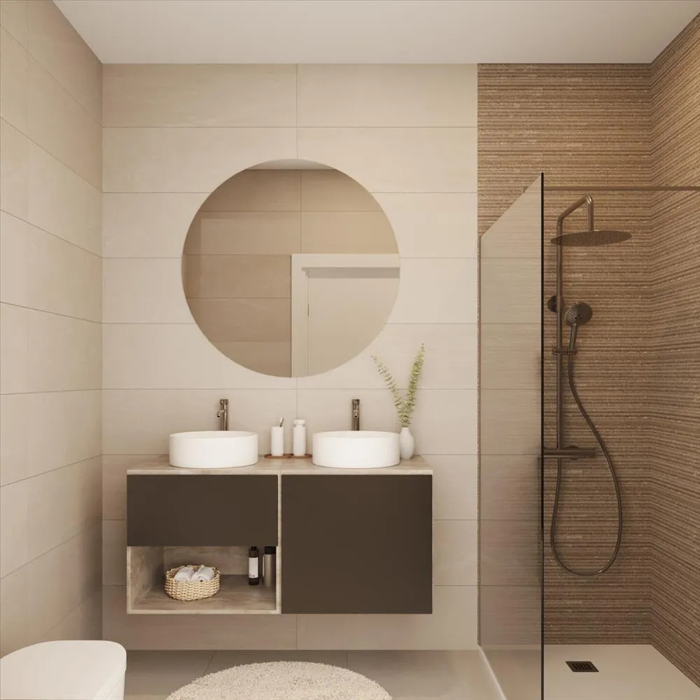 Salles de bain - New Brick Apartment with Private Pool in Las Lagunas