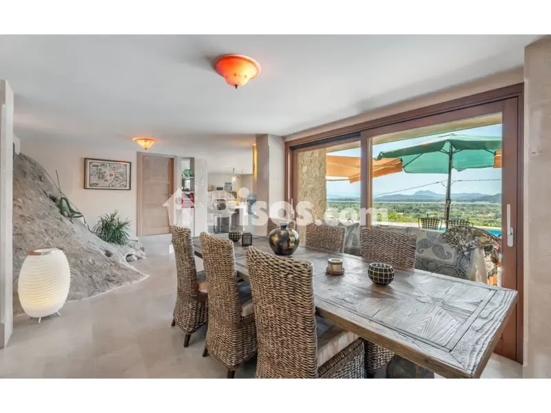 Sala da pranzo - Villa with Mountain and Sea Views in Pollensa